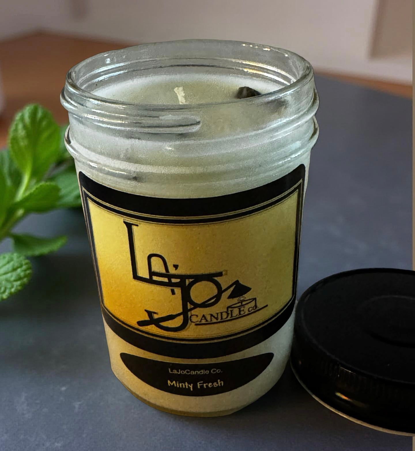 8oz Glass Candle Jars