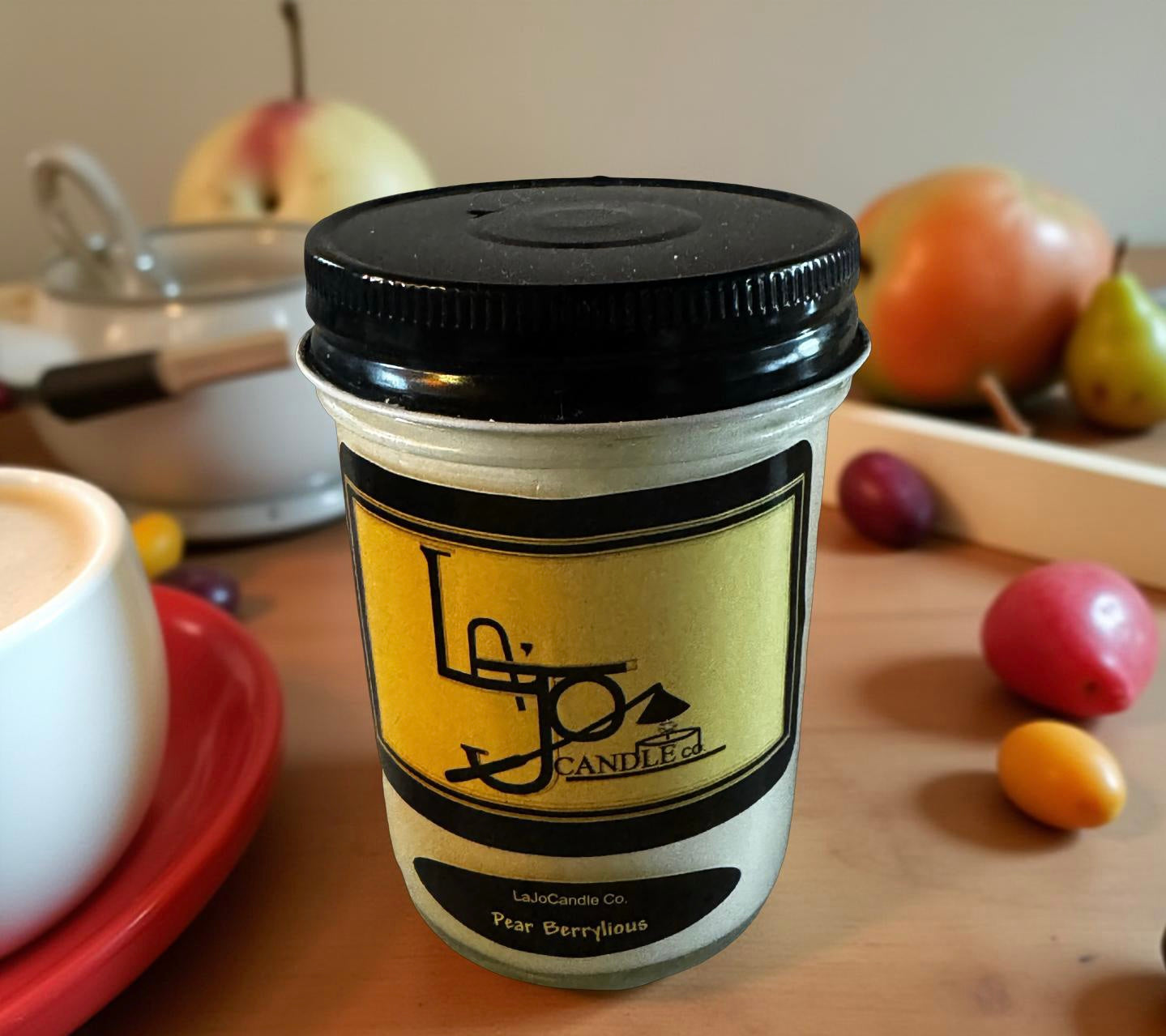 8oz Glass Candle Jars