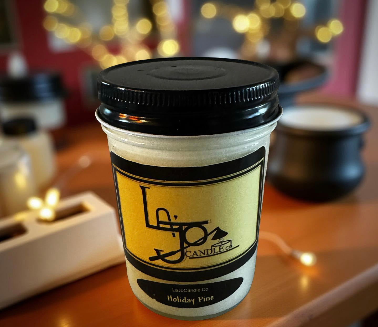 8oz Glass Candle Jars