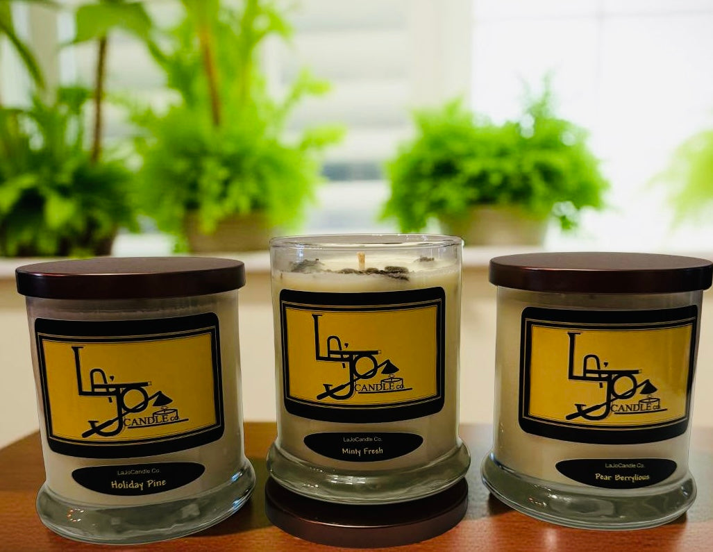 12oz Glass Candle Jars